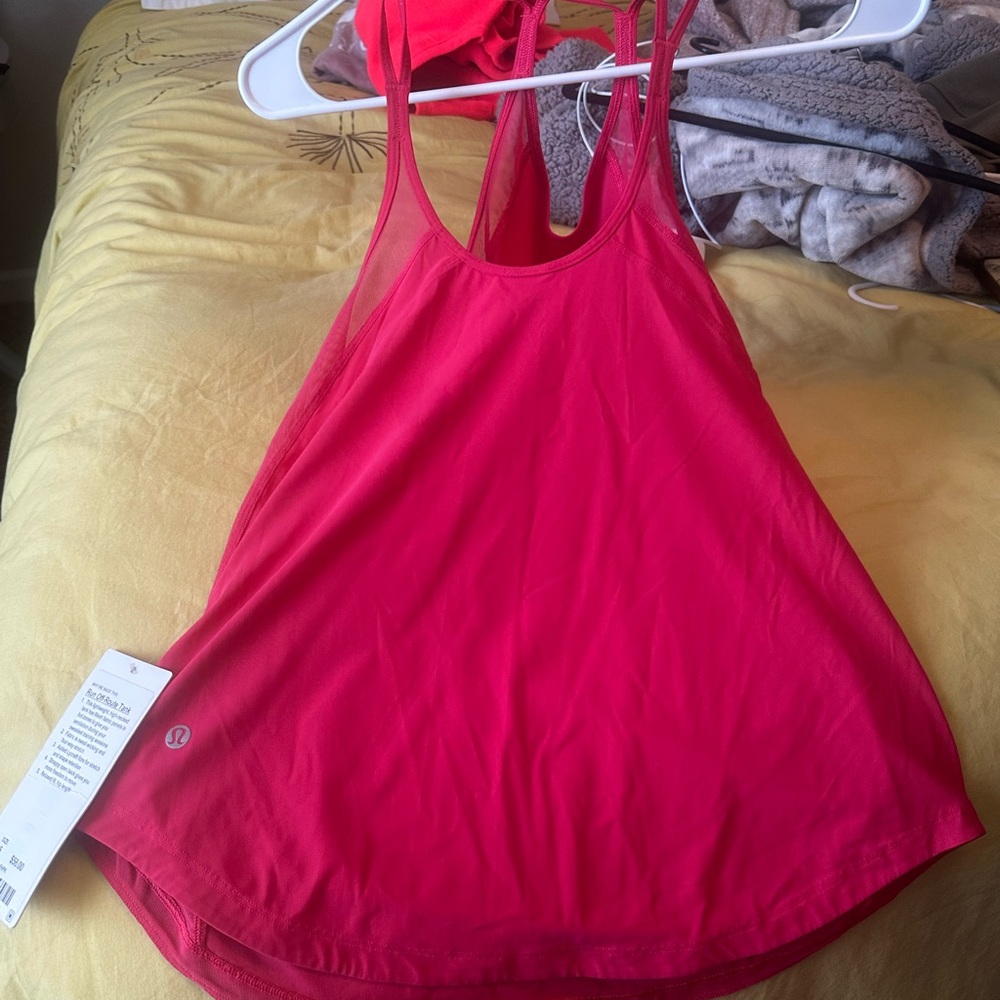 lululemon athletica Women's Fuchsia Tank Top